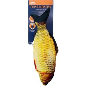 Flip & Flop Fish Interactive Cat Toy With Catnip And USB Charger